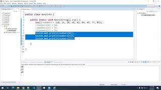 Java Programming 1 - Chapter 8 Exercises (1, 2, & 6) - Spring 2021