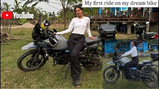 My first ride on my bike || Arunachal Pradesh village lifestyle vlog 🇮🇳