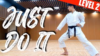 【Level 2】Follow Along This Karate Basics Routine with Japanese Instructions!