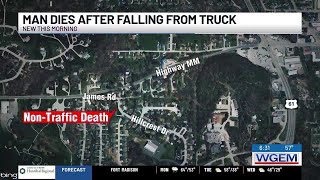 Hannibal man dies in fall from moving truck