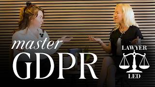 GDPR Masterclass - Full Guide to Personal Data, Controllers, Legal Grounds & Erasure Rights