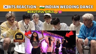 🇰🇷BTS REACTION TO 🇮🇳INDIAN WEDDING DANCE | BTS REACTION TO INDIAN DANCE #btsreactiontobollywoodsong