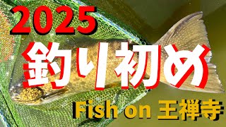 2025年あけおめ初釣りFish on 王禅寺