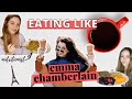 Eating like Emma Chamberlain for a day // nutritionist tries Emma Chamberlain's diet. | Edukale