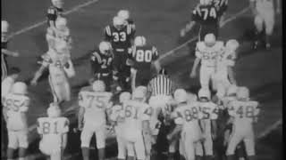 Muncie Central Bearcats vs. North Side (Fort Wayne) Redskins football, circa 1960s