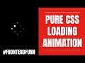 Pure CSS Dots Loader - CSS Loading Animation - web development