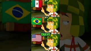 Así Se Escucha El Chavo En 3 Idiomas #elchavodelocho #elchavoanimado #doblaje