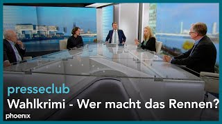 presseclub: Wahlkrimi - Wer macht das Rennen?