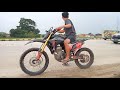 Test ride CRF 150cc spek standar porting