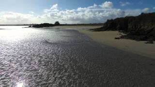 Saint-Jacut-de-la-Mer en Bretagne, Drone Parrot Bebop, Pointe du Chevet