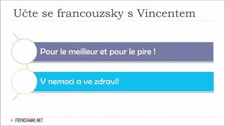 Naučte se používat francouzské fráze za 5 minut  # 8