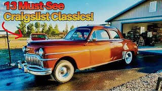 Craigslist Classic Car Goldmine Best 13 Deals from Private Sellers!