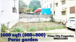 Land Sale in Porur Garden 🆔1505 #Near Porur Tollgate #residential #approved #landforsale #landsale