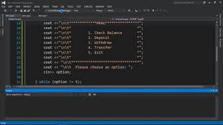 Bank/ATM program using C++ #coding #programming #computerscience #developers #cplusplustutorial