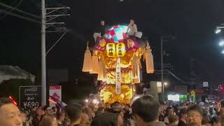 2024年四国中央市土居太鼓祭りハローズ駐車場