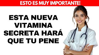 VITAMINA SECRETA para una ERECCIÓN POTENTE | SOLUCIÓN DEFINITIVA