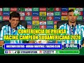 GUSTAVO COSTAS Y ADRIÁN MARTÍNEZ EN CONFERENCIA DE PRENSA