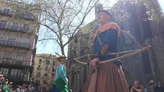 #SJO19 - Cercavila de Festa Major - Gegants belgues (I)