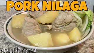 How to cook Nilagang Baboy | Pork Nilaga