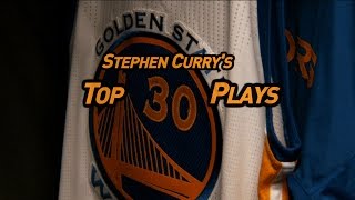 Stephen Curry's Top 30 Plays of the 2015-2016 Regular Season!
