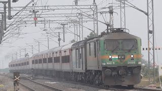 9 WAG 9 Trains || Tourist Specials || LHB \u0026 ICF Trains