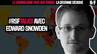 #RSFtalks avec Edward Snowden (vidéo intégrale)