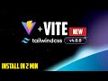 How to Install Tailwind CSS v4 in a Vite Project | Step-by-Step Guide