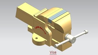 Vise (Volume-2) Video Tutorial -- Siemens NX