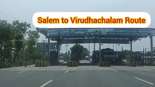 Salem to Virudhachalam Route