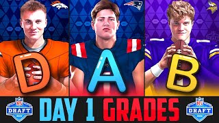 2024 NFL Draft GRADES For All 32 First Rounds Picks | Grading EVERY NFL Draft Pick