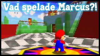 Vad spelade Marcus förr? - Super Mario 64!