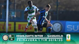 INTER 1-1 SASSUOLO | PRIMAVERA HIGHLIGHTS | An injury-time equaliser denies the three points...