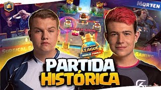 A MELHOR PARTIDA DA HISTÓRIA NO CLASH ROYALE MUNDIAL CRL