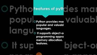 Features of python Part 1 | Python programming language | Malayalam Tutorial