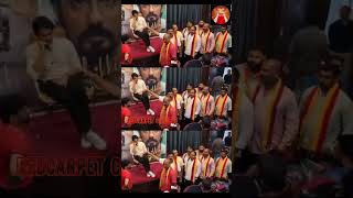 Actor Siddharth was forced to leave a press conference SRV theatre by  Kannada group #shorts #reels