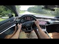 2022 Audi RS6 Avant: POV Drive, Impressions and ASMR