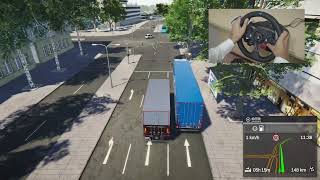 ON THE ROAD (TRUCK SIMULATOR) PS5                                (Logitech G29 Driving Force Wheel)