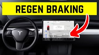 How to Turn Off Regenerative Braking Tesla - 2024