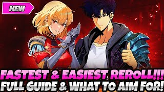 *FASTEST & EASIEST REROLL GUIDE!* IMPORTANT DO'S & DONT'S! WHAT TO AIM FOR! (Solo Leveling Arise)