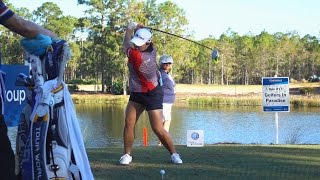 HA NA JANG 120fps SLOW MOTION DRIVER GOLF SWING - 2015 CME GROUP TOUR CHAMPIONSHIP 1080P HD