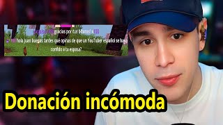 JuanSGuarnizo recibe incómoda donación sobre AriGameplays
