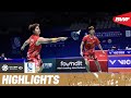 Home pair Liang/Wang challenge Popov/Popov