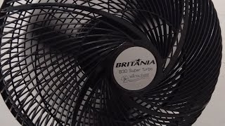 Ventilador de mesa Britânia B30 Super Turbo Silencium 55W - Preto | 2012