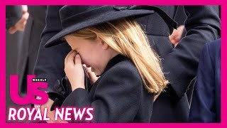 Princess Charlotte Seen Crying Following Queen Elizabeth II Funeral