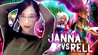 🌪️ Janna Hard Counters Rell but wbk | Janna Full Gameplay