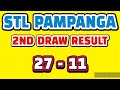 stl pampanga result today 2nd draw december 27 2024 4pm friday