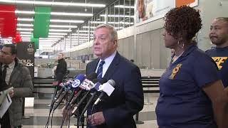 Durbin Highlights Effects of Government Shutdown on TSA Employees