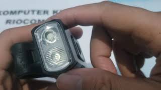 Overview Lampu Depan Sepeda Led 2x cree xm-l t6 super terang rechargeable