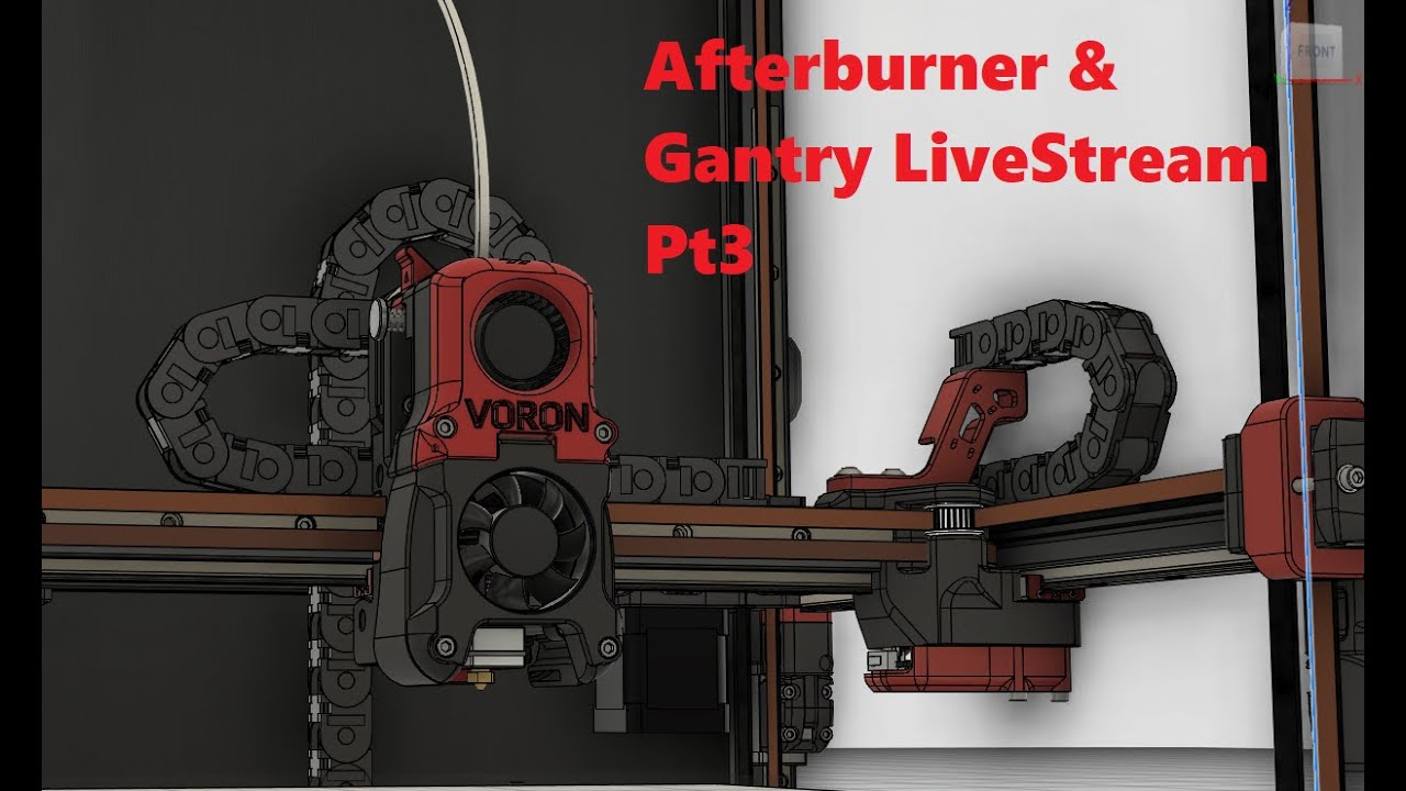 Voron V2.4 Part 4 Build, Wrapping Up The Gantry/Afterburner - YouTube