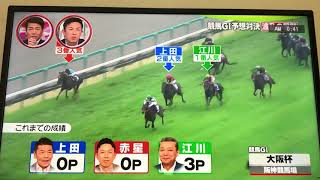 【上田、早くも戦意喪失？】Going! 競馬予想対決 第65回大阪杯(GI) レイパパレ